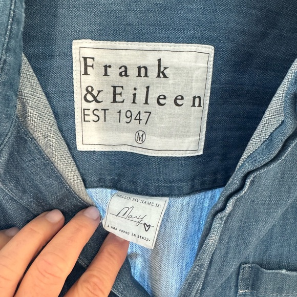 Frank & Eileen Mary Denim Shirtdress M - Picture 5 of 9